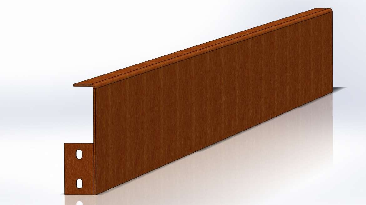 Lawn Edging with Single Edge