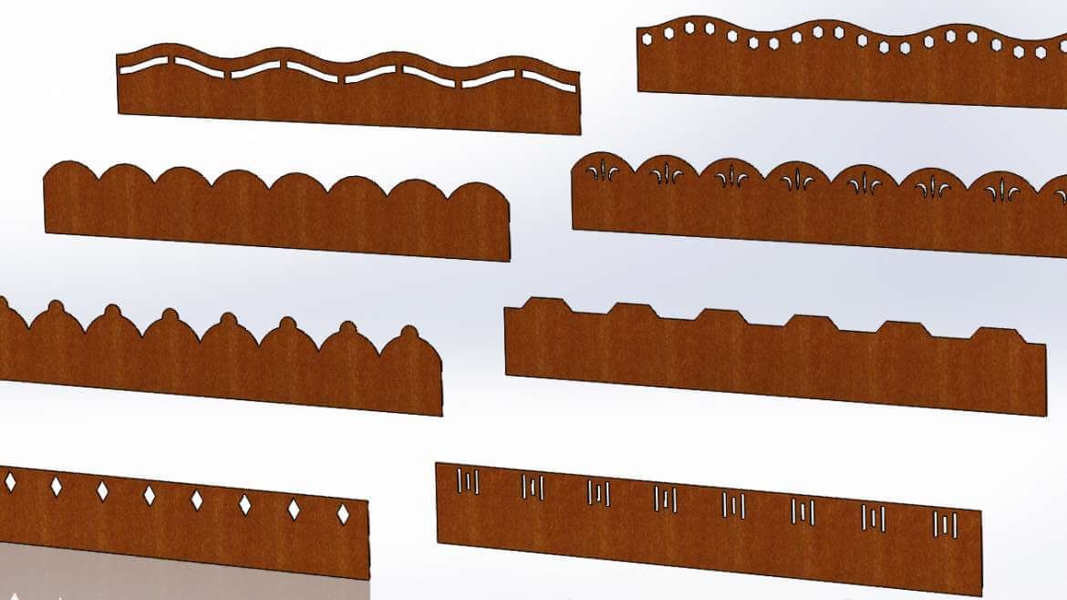 Ornamental Lawn Edging