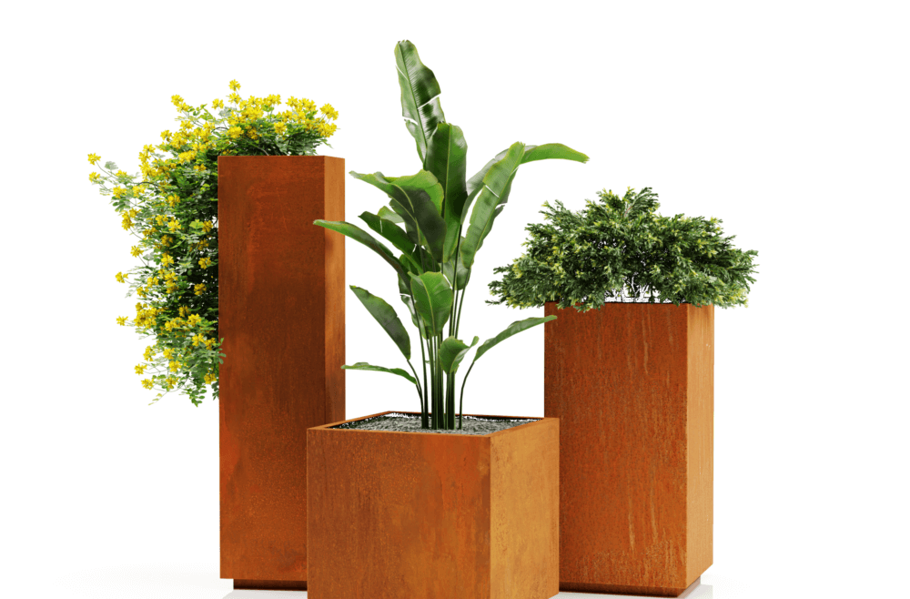 Square Pots