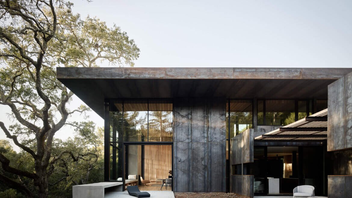 Hot-Rolled Corten Steel in Facade Cladding